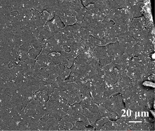 Preparation of polyester/periodic mesoporous bone-filling composite material with fluorescently-labeled degradation rate, product and application