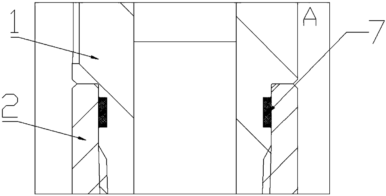 Small-sized packer capable of resisting high temperature and pressure