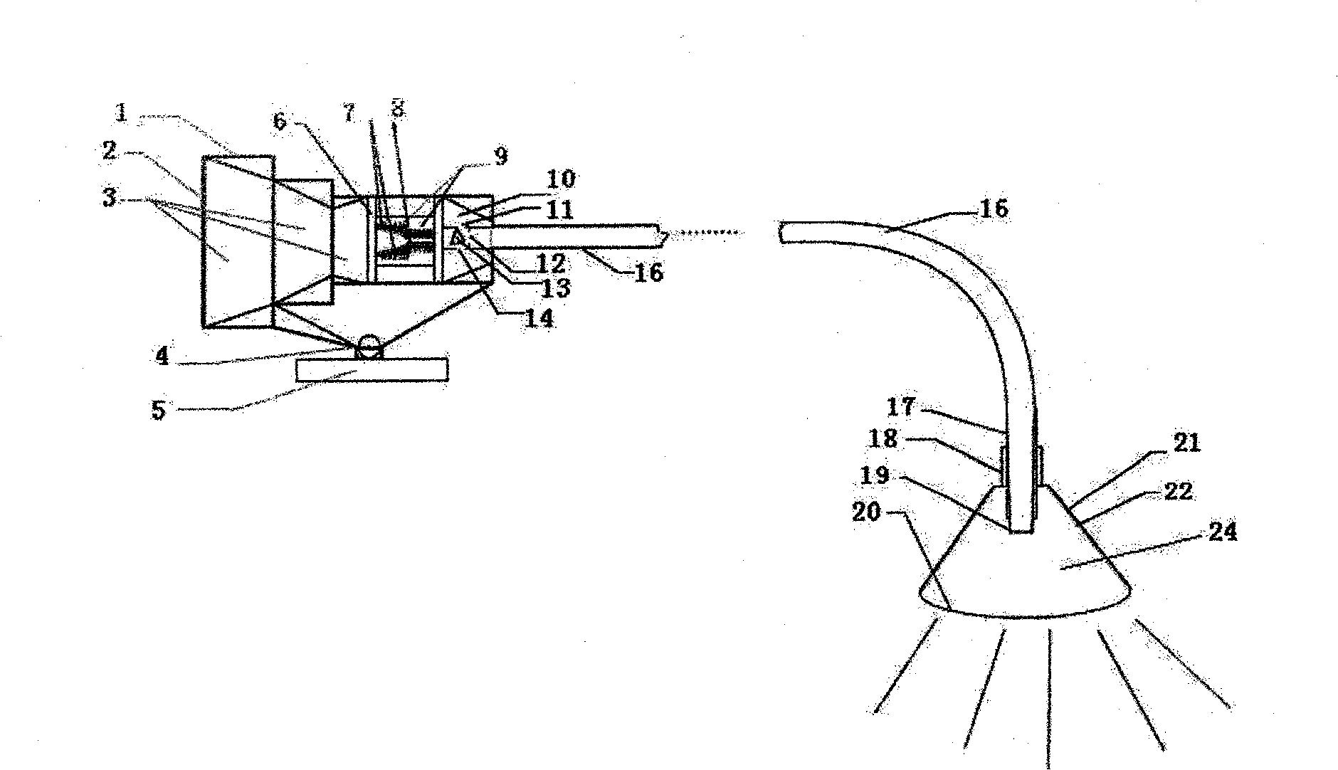 Multifunction green environment protection sunlight acquisition method, apparatus and use