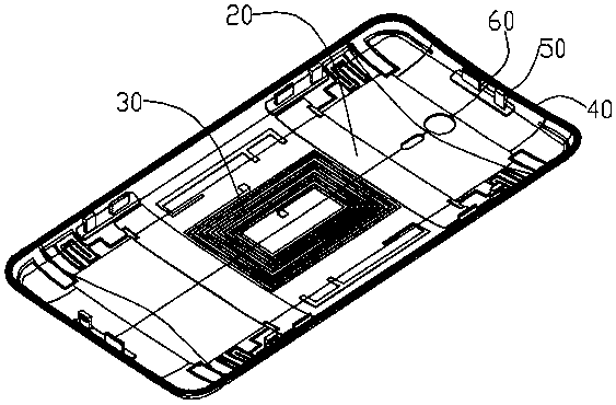 Glass shell structure and preparation method thereof