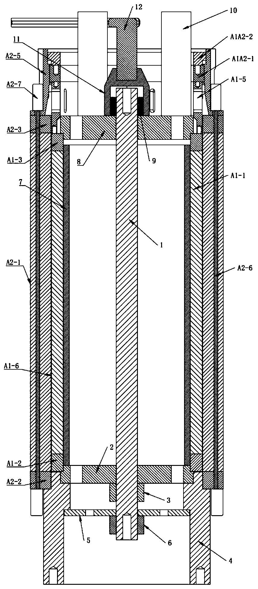 Water cooling magnet parallel coil assembling fixture and parallel coil assembling process