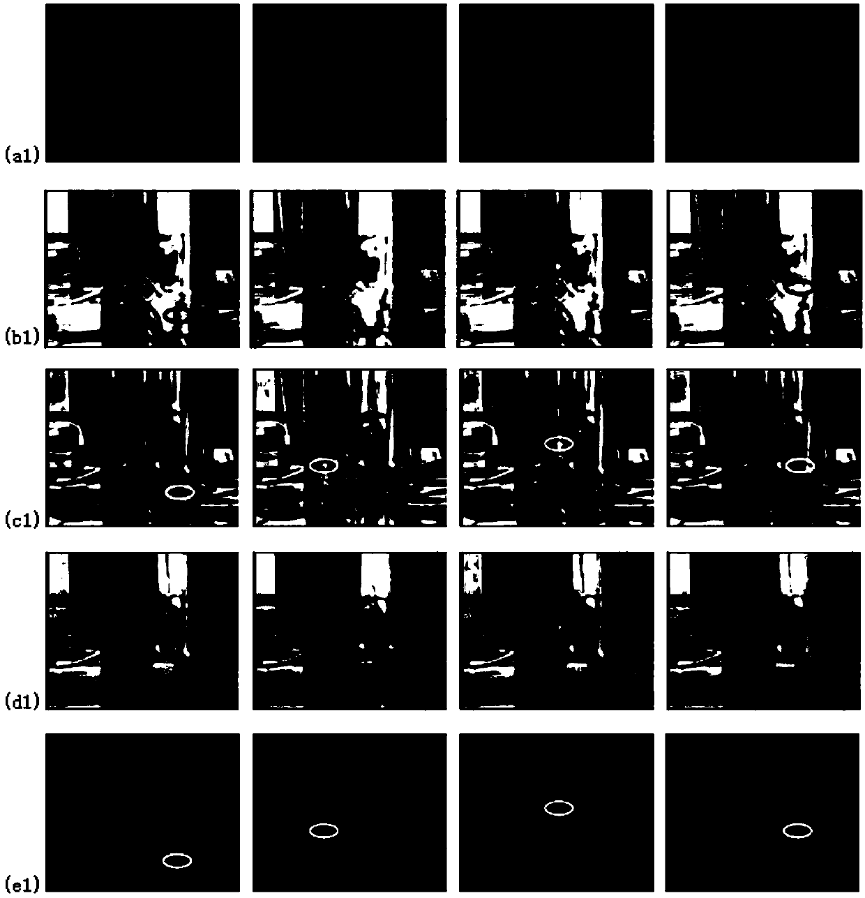 Foreign-matter detection algorithm of liquid in transparent glass bottle