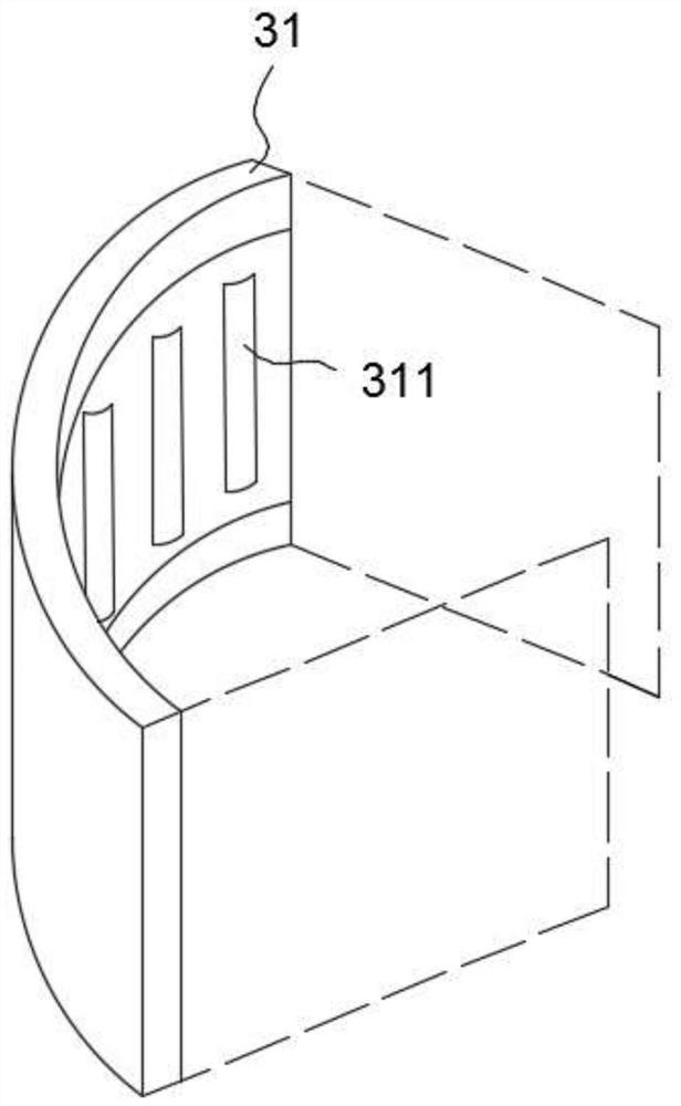 Disinfection device for medical laundry room