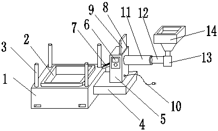 A new type of battery case injection mold