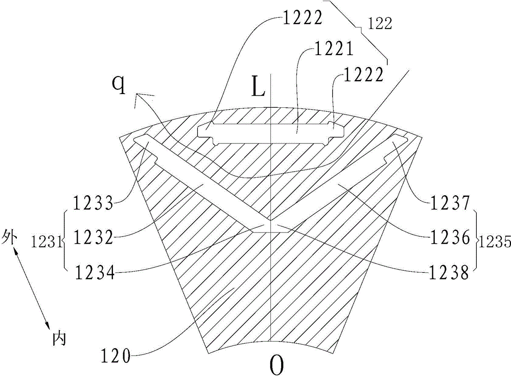 Permanent-magnet synchronous motor and compressor with same