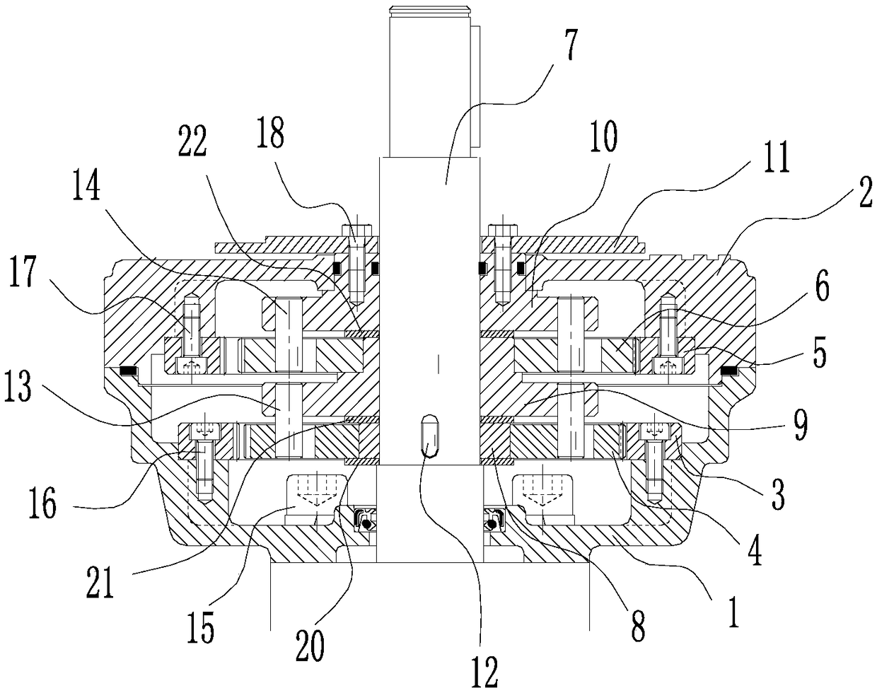 A double-indicating device for angular strokes for butterfly valves