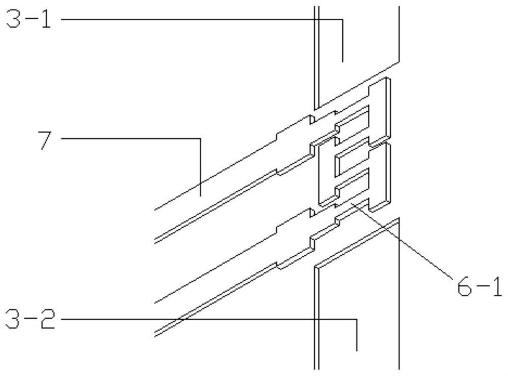 Micro pressure sensor chip and preparation method thereof