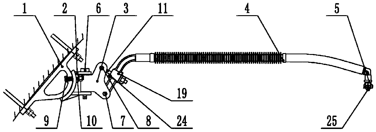 Low clearance single track tunnel contact wire positioning device