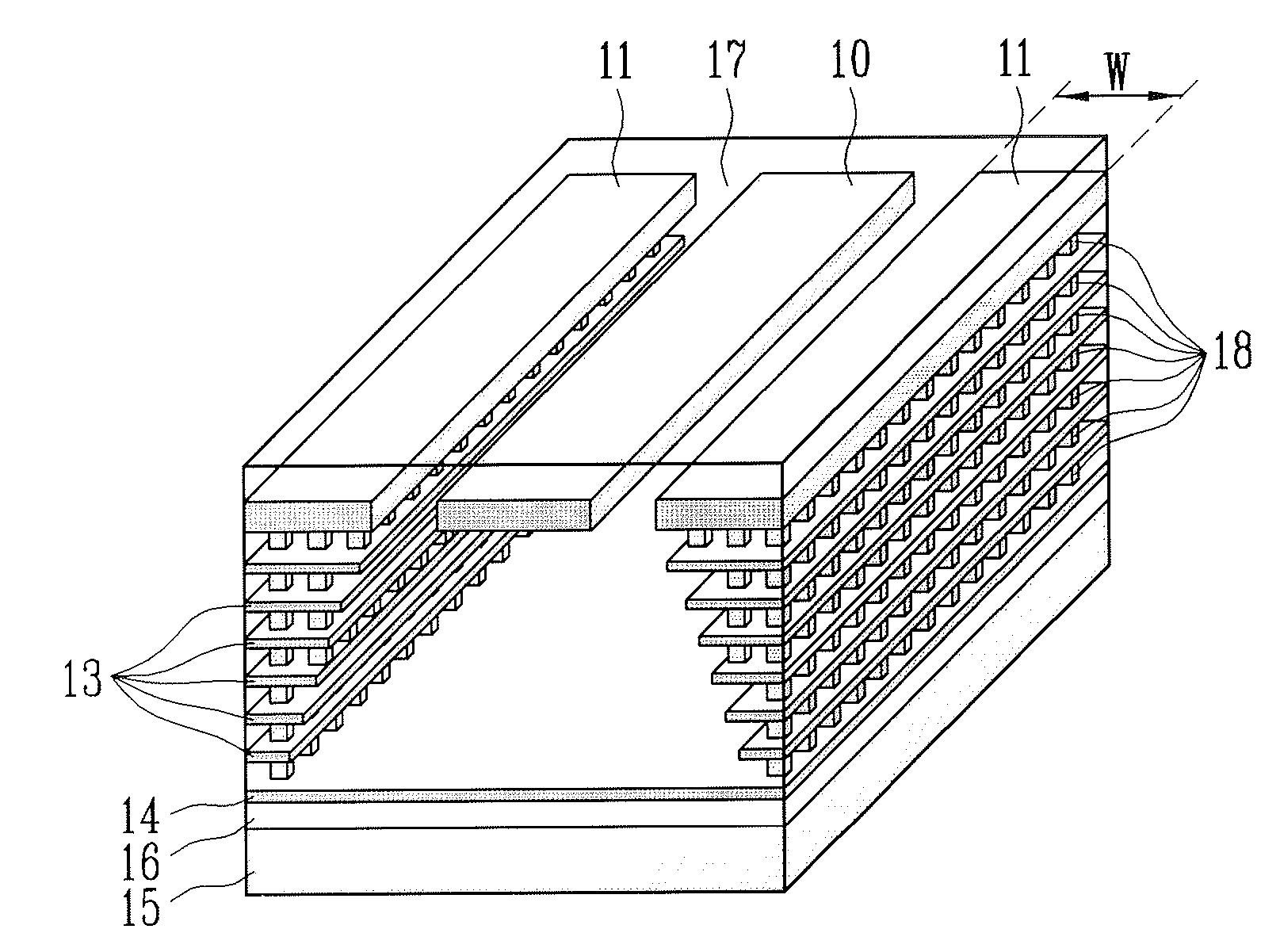 Multi-metal coplanar waveguide