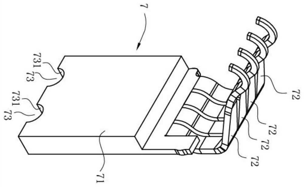 Power terminal and connector assembly