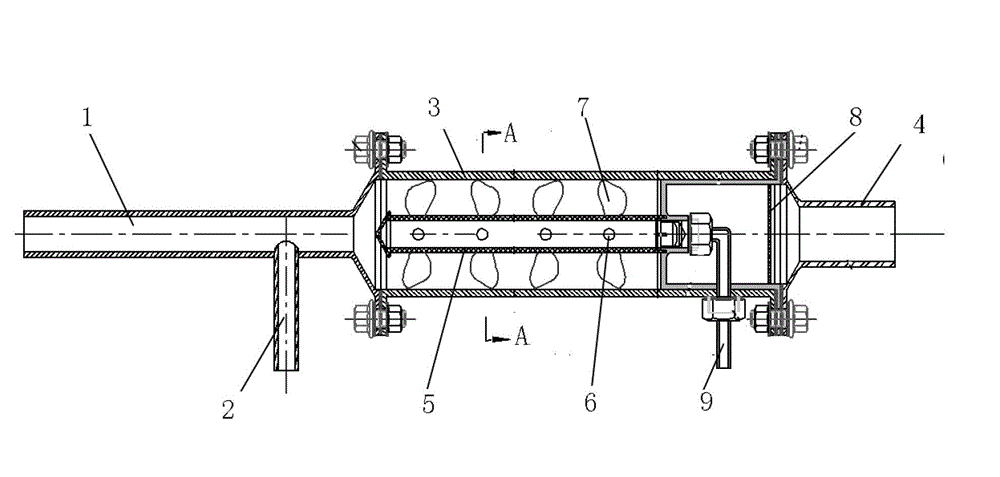 Device for preventing coal from burning spontaneously and rapidly extinguishing under coal mine and working method thereof