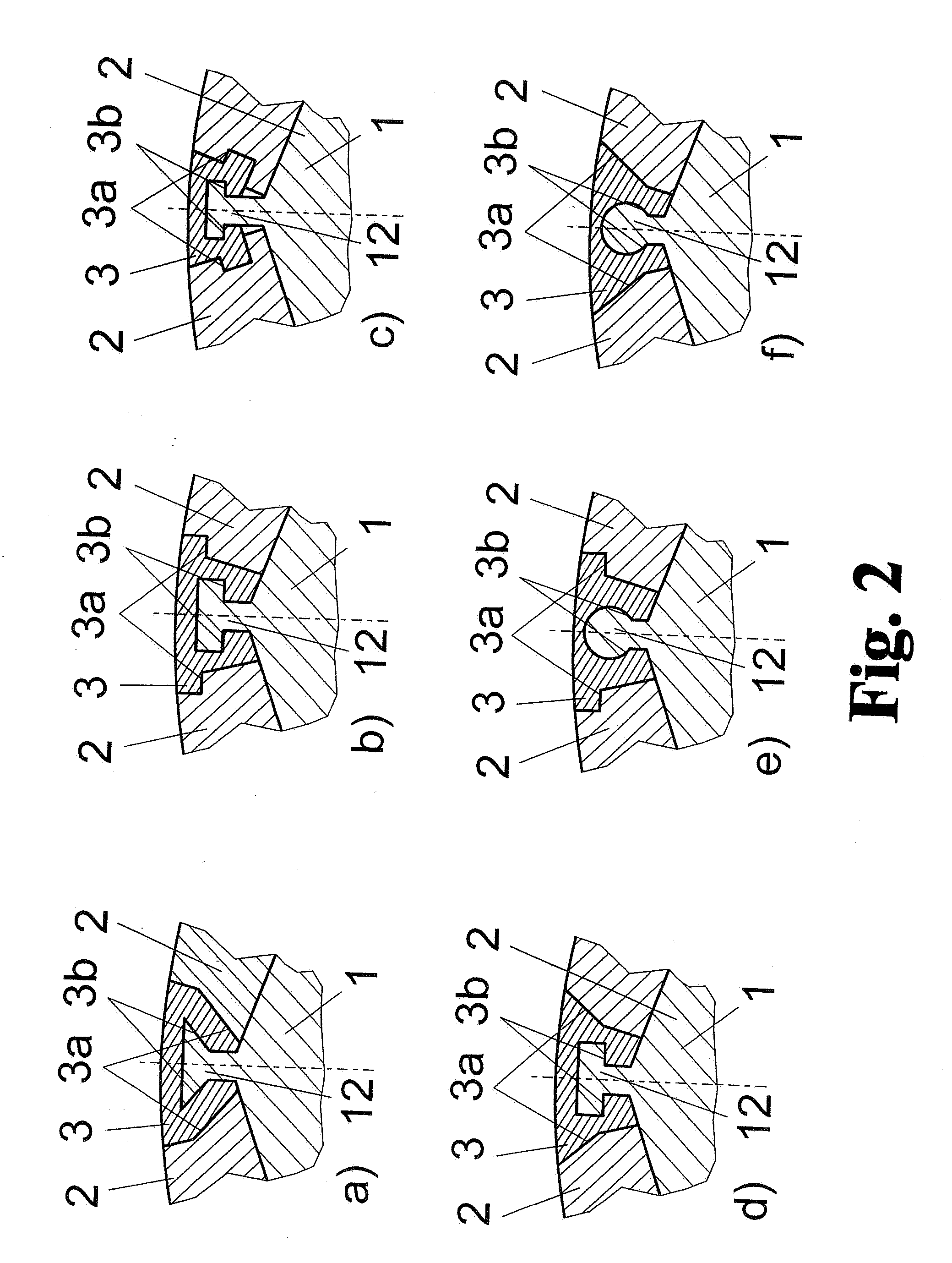 Arrangement for fastening permanent magnets to rapidly rotating rotors of electric machines