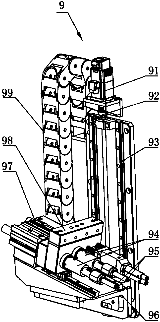 Comprehensive testing device for automobile gear-box