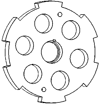 Energy-saving device for energy-storing auxiliary starting rotary machinery