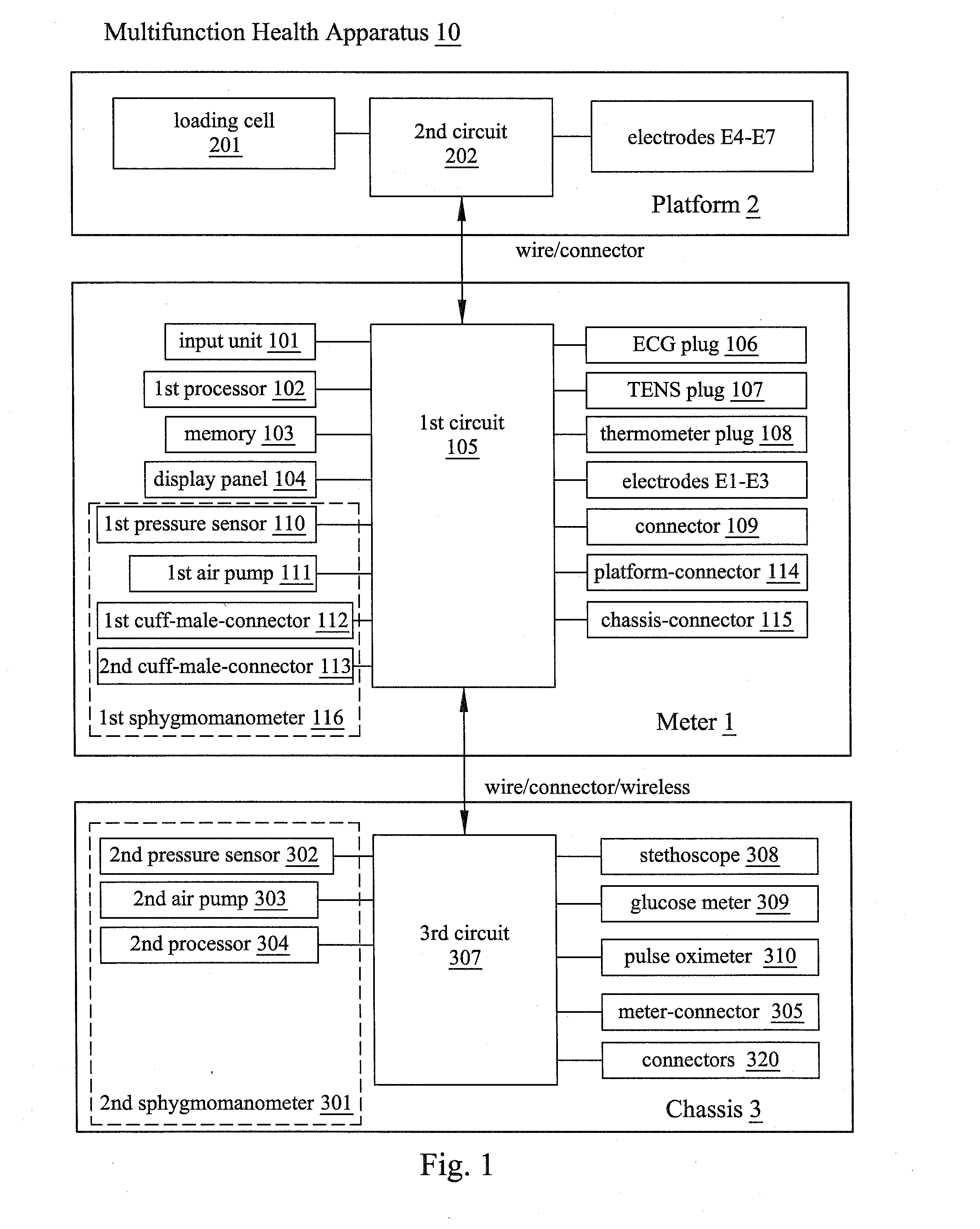 Multifunction health apparatus