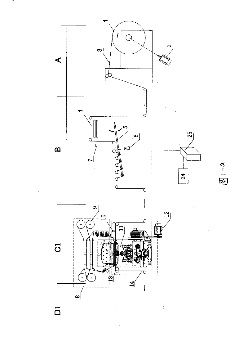 Unit type mold cutter for reeled paper