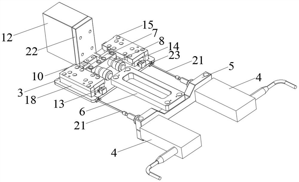 Calibration device for laser displacement sensor