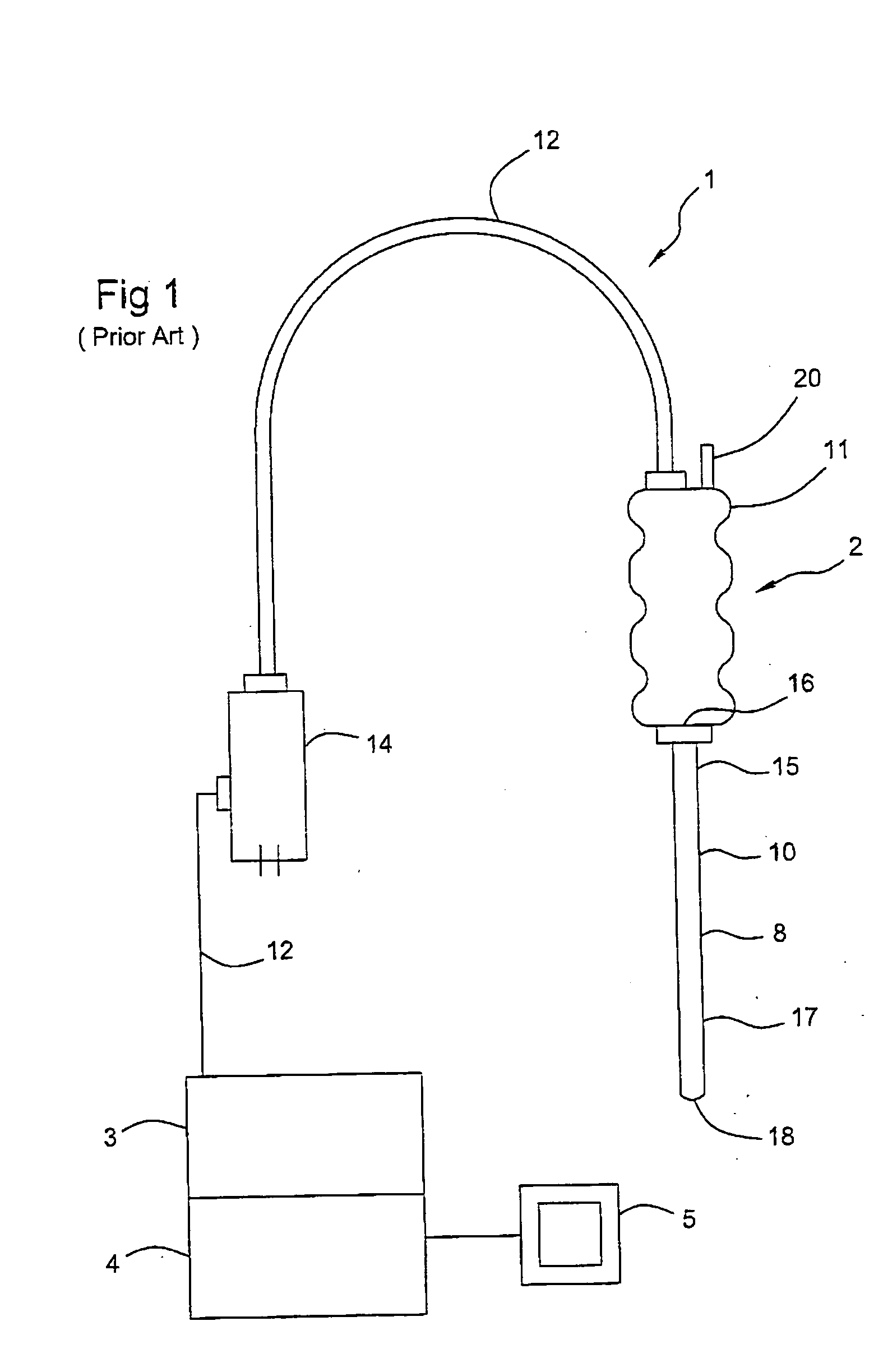 Removable optical assembly for a medical instrument