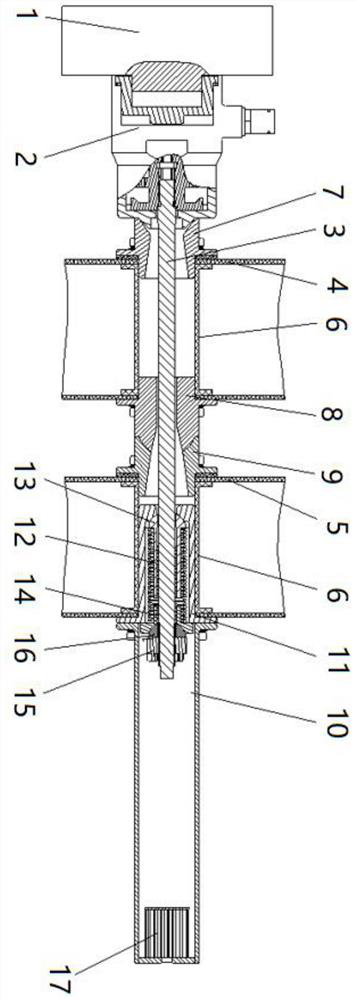 Pressing device for planar antenna and layout method