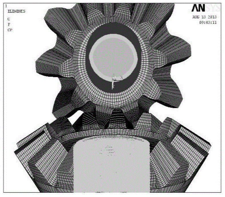 Involute straight tooth bevel gear tooth end profile modification and parameterized modeling method