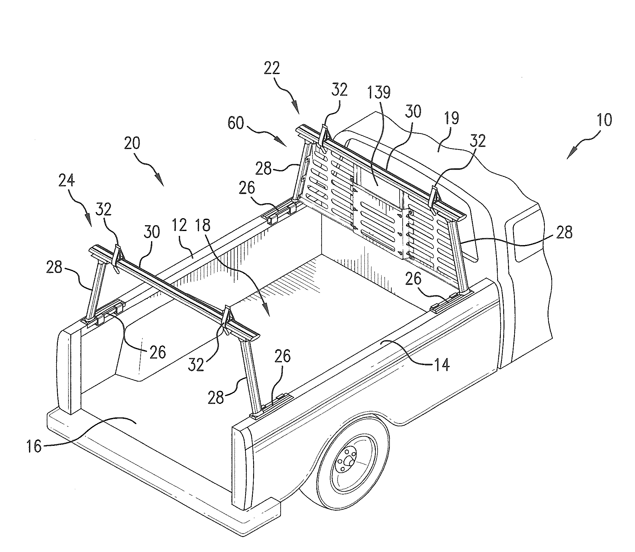 Truck headache rack