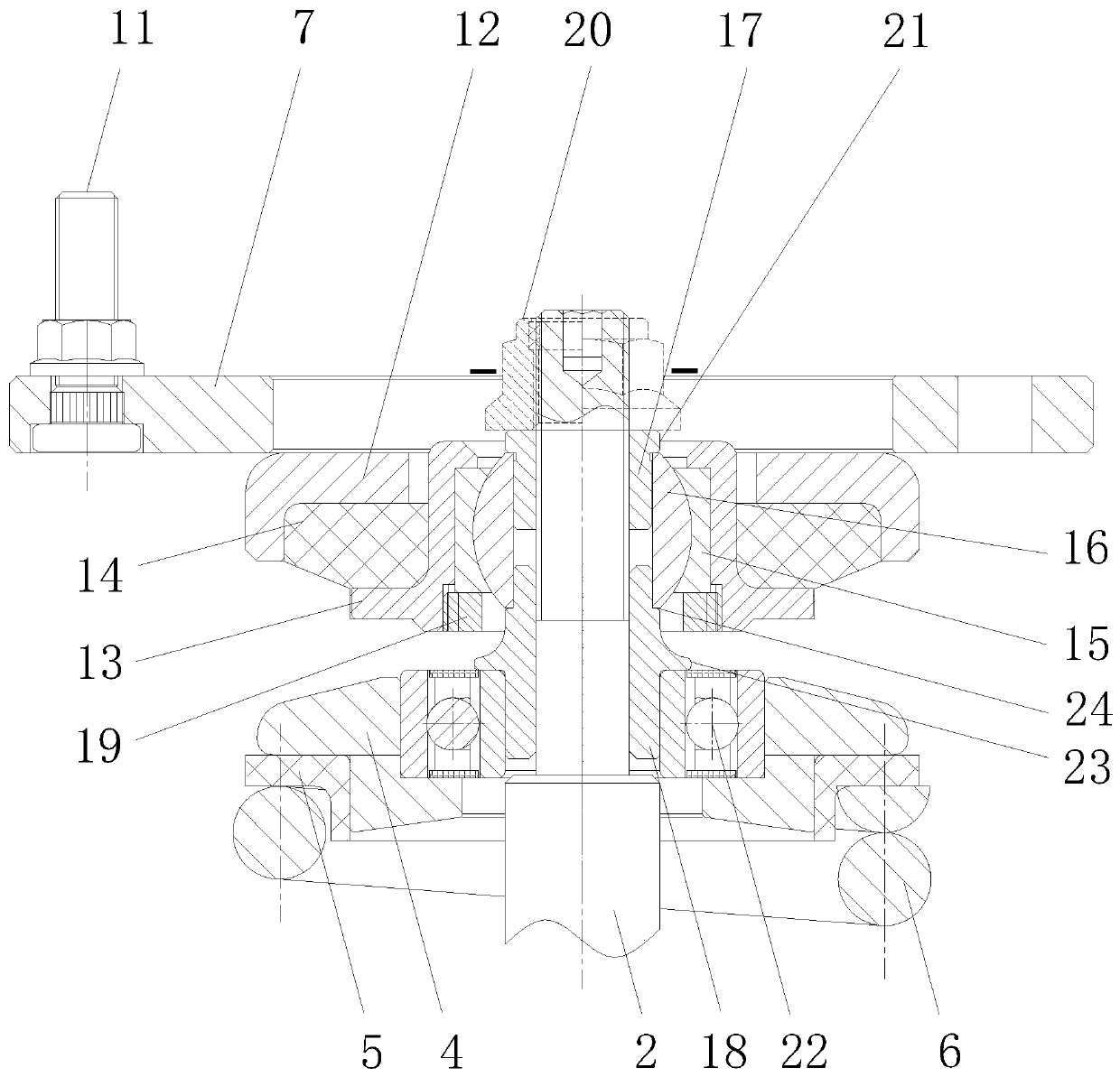 Automobile absorber capable of reducing abnormal sound