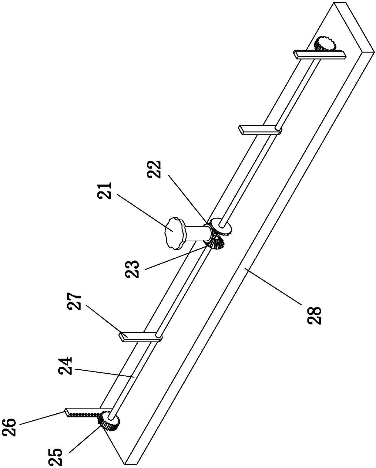 A water injection counterweight kitchen knife