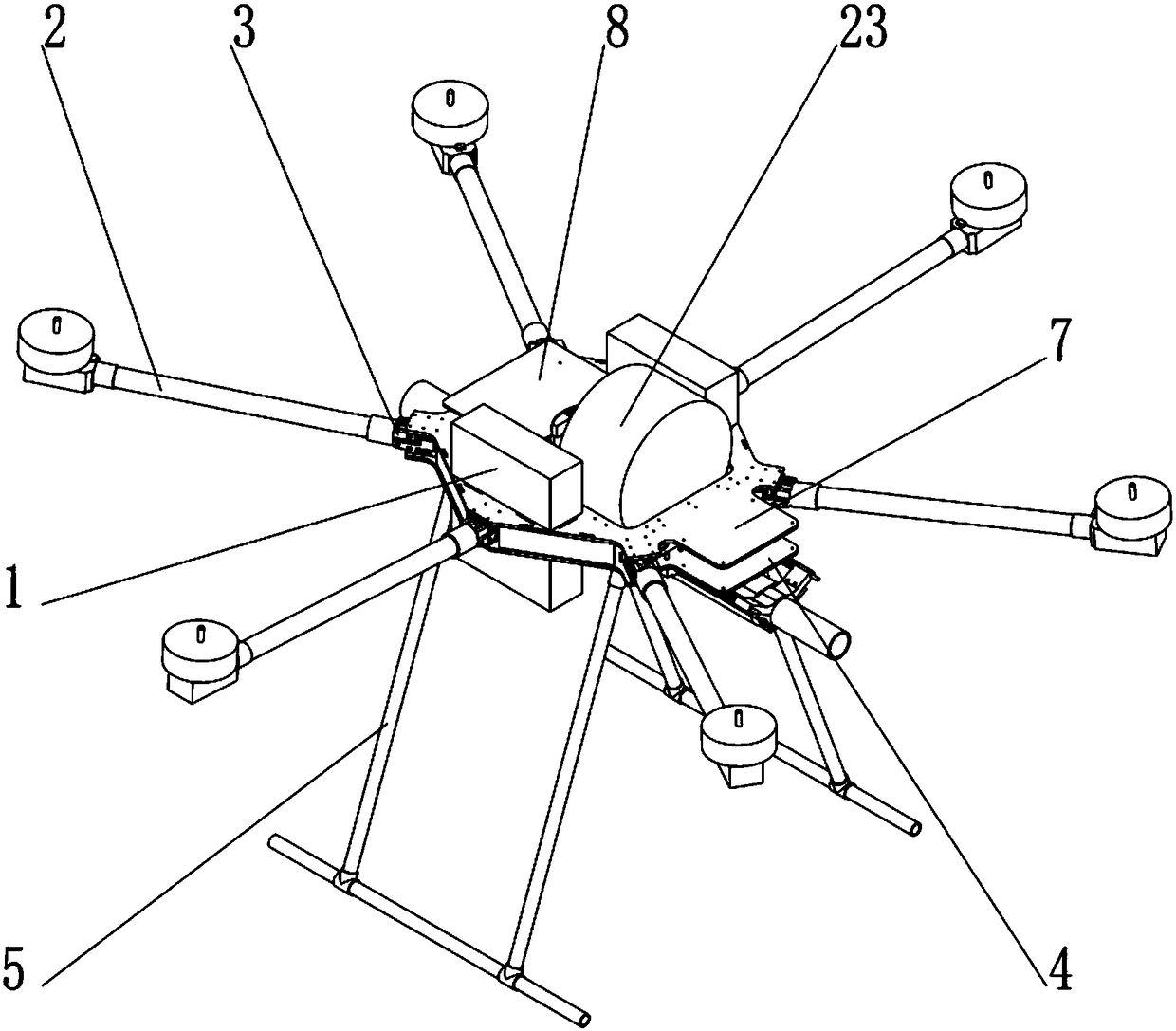 aerial grenade launcher