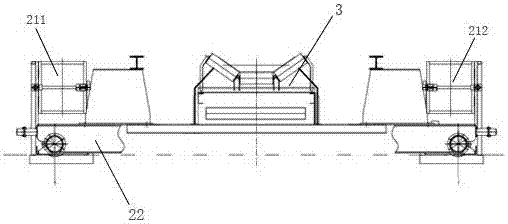 Mobile crown block stacker