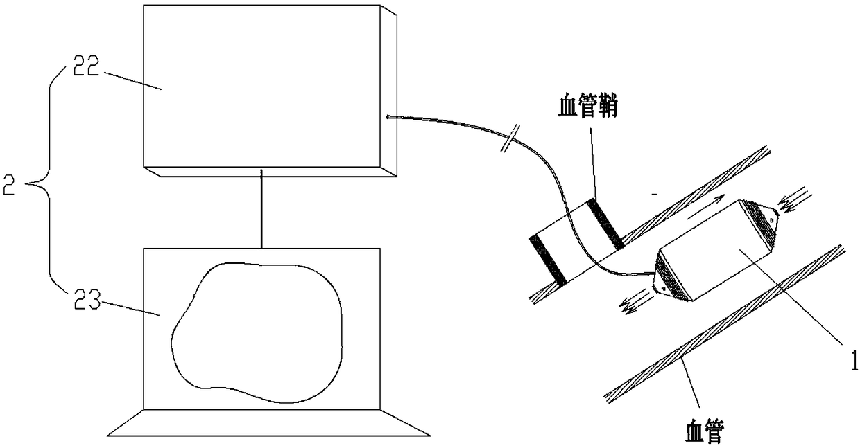 An accurately controllable blood vessel surgical robot and an operation method thereof