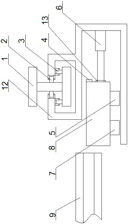 Real-time monitoring system for bottom surface of bridge