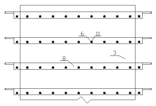 Method for reinforcing shear wall structure deformation joint template using fixing plate