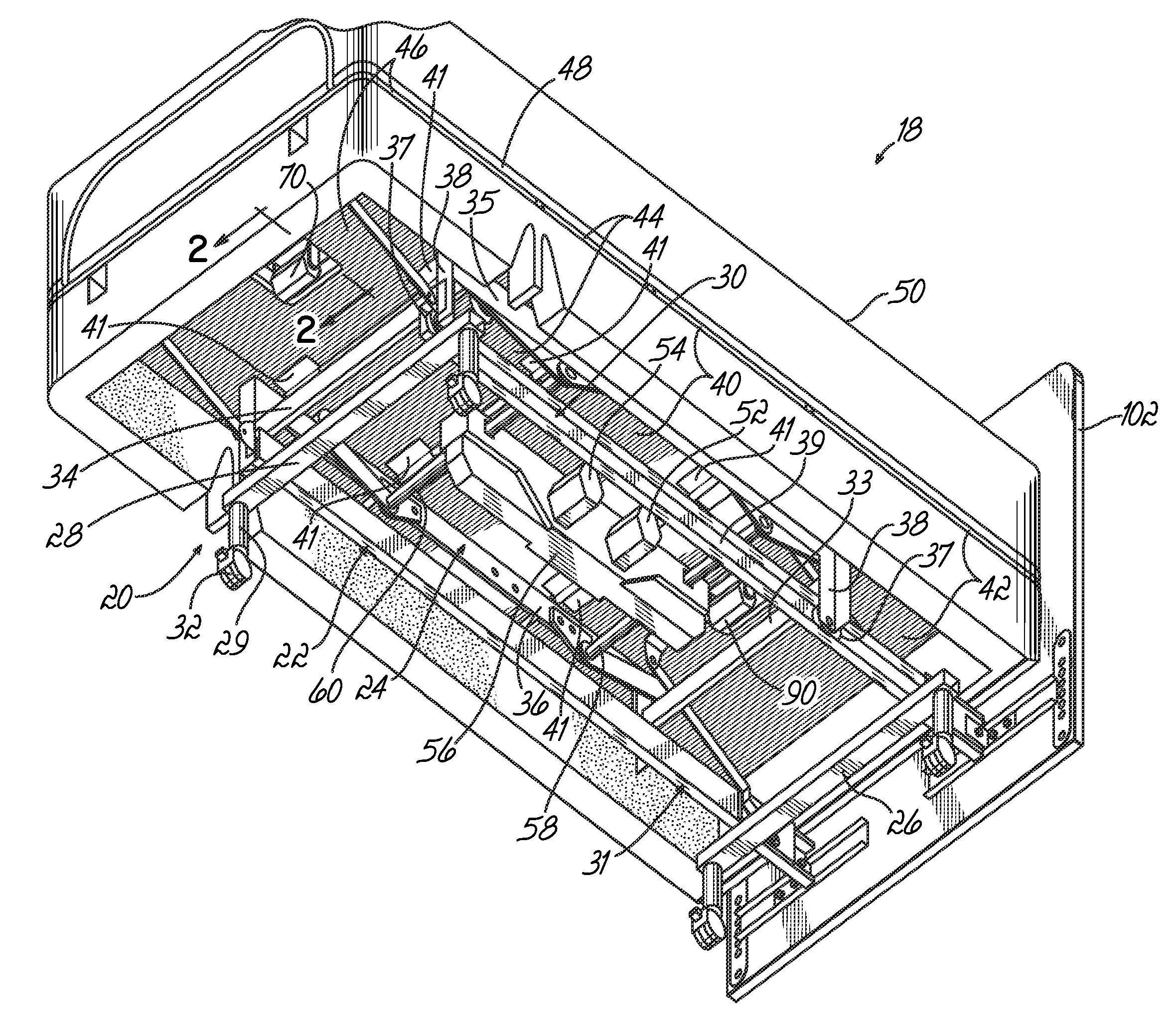 Adjustable Bed With Massage Motor