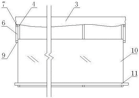 Method for planting grapes in way of keeping rain out and rain keep-out system