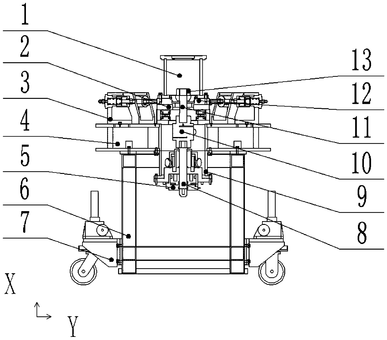 A Piezoelectric Test Device for High Thrust Solid Rocket Motor