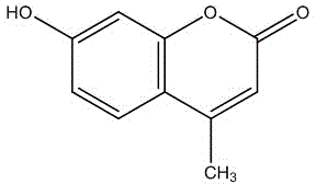 Method for preparing coumarin film taking polymethyl methacrylate as matrix