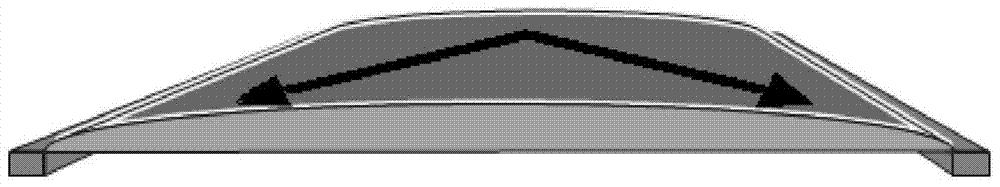 Ammonium lignin sulphonate compound dust-proof agent and application thereof