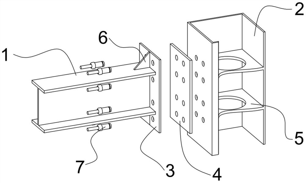 Beam column splicing joint