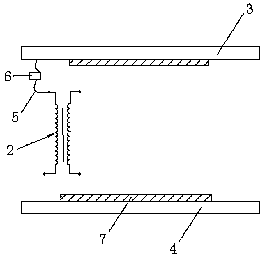 Self-protection three-column amorphous alloy transformer