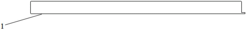 Soldering iron plate applied to beautifying device for transparent paper package outside cigarette strips