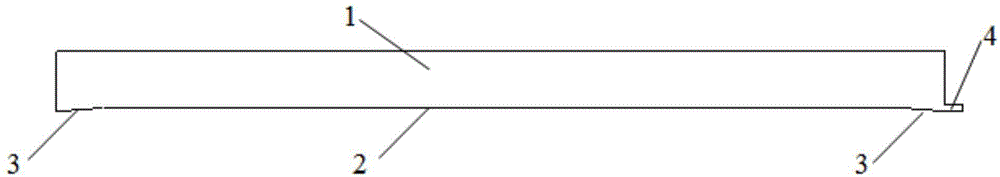 Soldering iron plate applied to beautifying device for transparent paper package outside cigarette strips