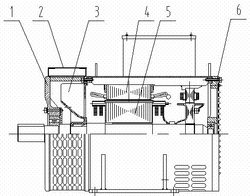 Variable-speed constant-voltage generator