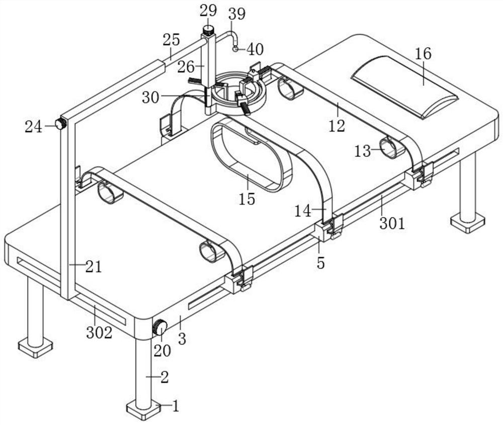 Medical device for trauma operation of general surgery department