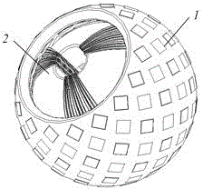 Six degrees of freedom permanent magnet synchronous magnetic suspension spherical motor