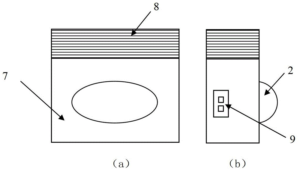 Expressway tunnel park positioning detection and link alarm device and method