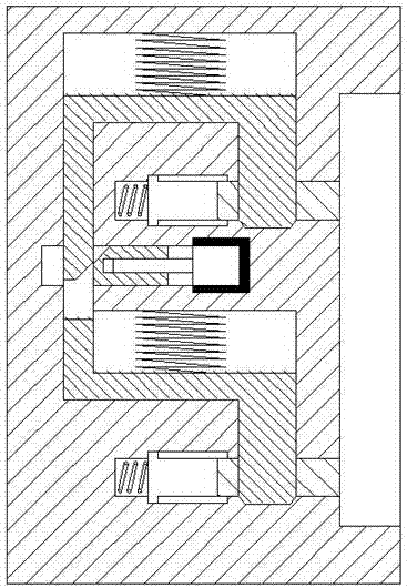 Advertising board device convenient to mount