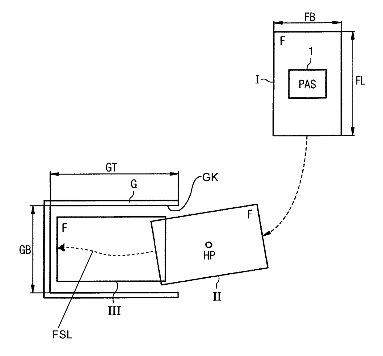 Parking assistance system and method for parking a vehicle in a parking garage