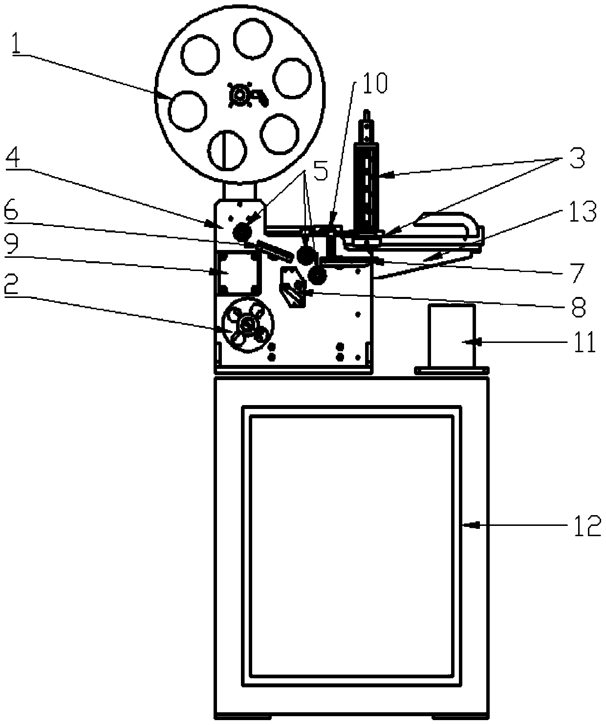 An automatic labeling machine