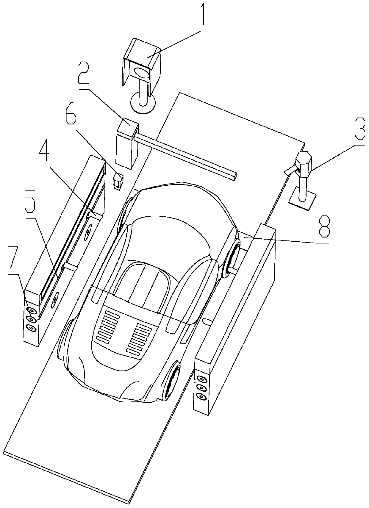 Human-vehicle hybrid verification system and method for intelligent inspection station