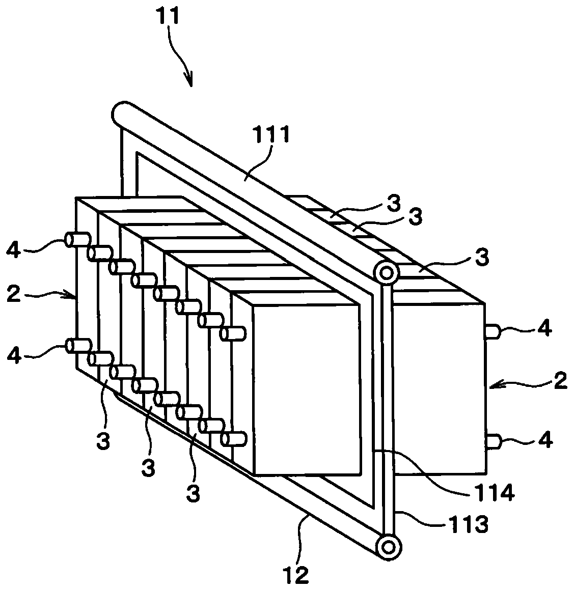 Equipment cooling device